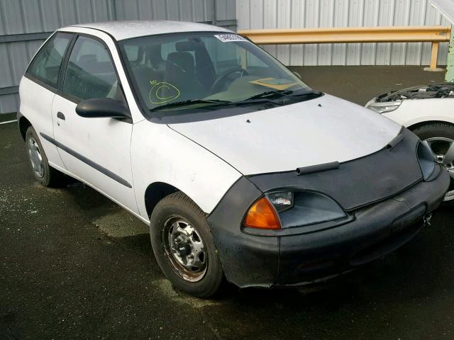 2C1MR2262T6783707 - 1996 GEO METRO BASE WHITE photo 1