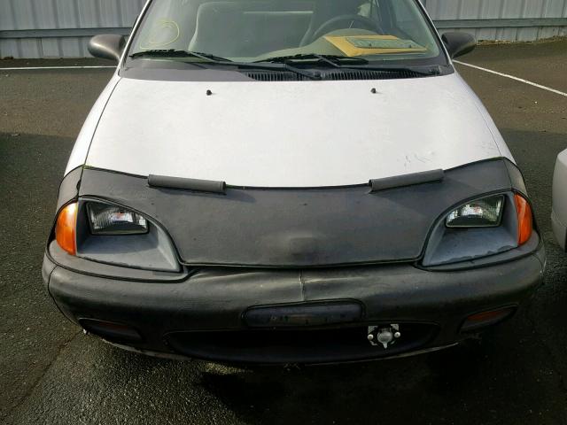 2C1MR2262T6783707 - 1996 GEO METRO BASE WHITE photo 9