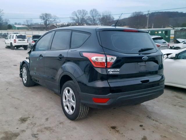 1FMCU0F75HUE64455 - 2017 FORD ESCAPE S BLACK photo 3