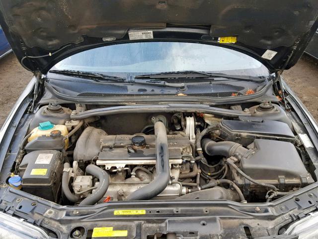 YV1SW53D722238917 - 2002 VOLVO V70 T5 TUR BLACK photo 7