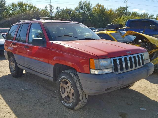 1J4GZ58SXWC335291 - 1998 JEEP GRAND CHER RED photo 1