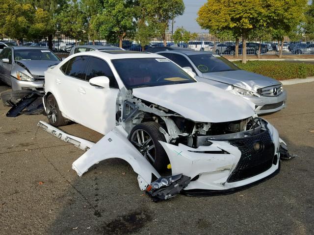 JTHBF1D24E5021659 - 2014 LEXUS IS 250 WHITE photo 1