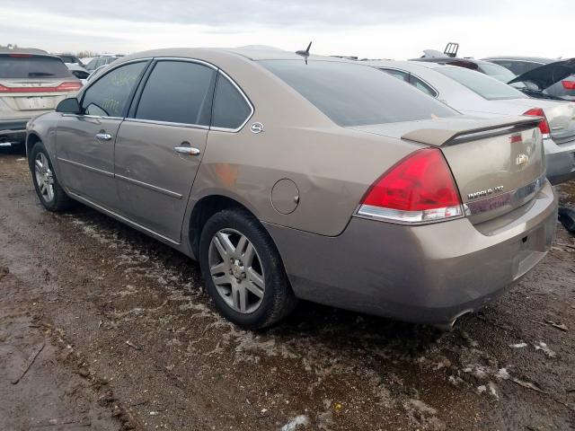 2G1WU58RX79356768 - 2007 CHEVROLET IMPALA LTZ BEIGE photo 3