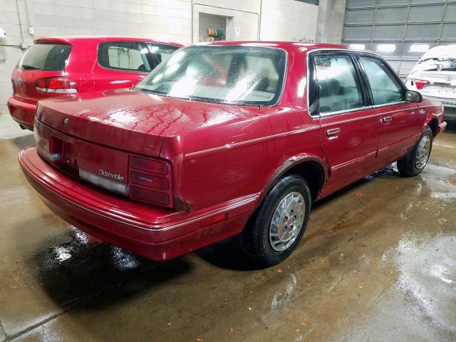 1G3AJ55M0T6376824 - 1996 OLDSMOBILE CIERA SL RED photo 4