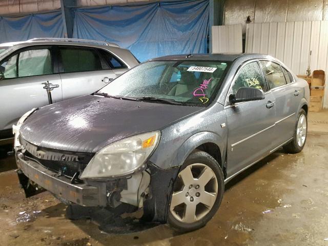 1G8ZS57N27F222749 - 2007 SATURN AURA XE SILVER photo 2