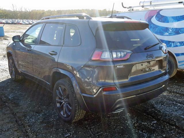 1C4PJMDX7KD464554 - 2019 JEEP CHEROKEE L GRAY photo 3