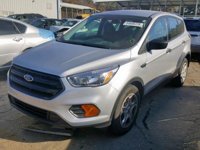 1FMCU0F79HUA08880 - 2017 FORD ESCAPE S SILVER photo 2