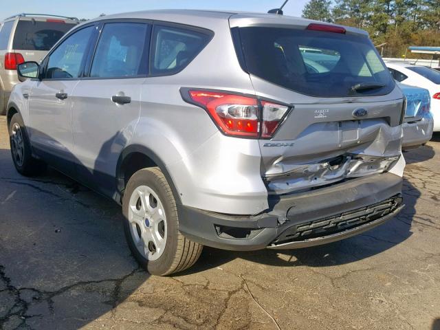 1FMCU0F79HUA08880 - 2017 FORD ESCAPE S SILVER photo 3