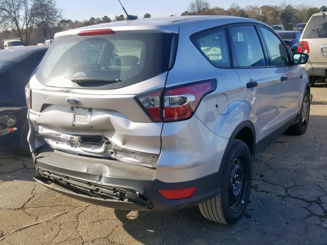 1FMCU0F79HUA08880 - 2017 FORD ESCAPE S SILVER photo 4