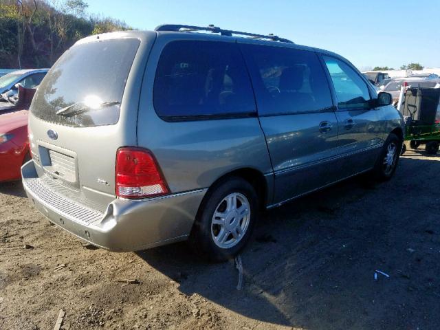 2FMDA52284BA07255 - 2004 FORD FREESTAR S GREEN photo 4