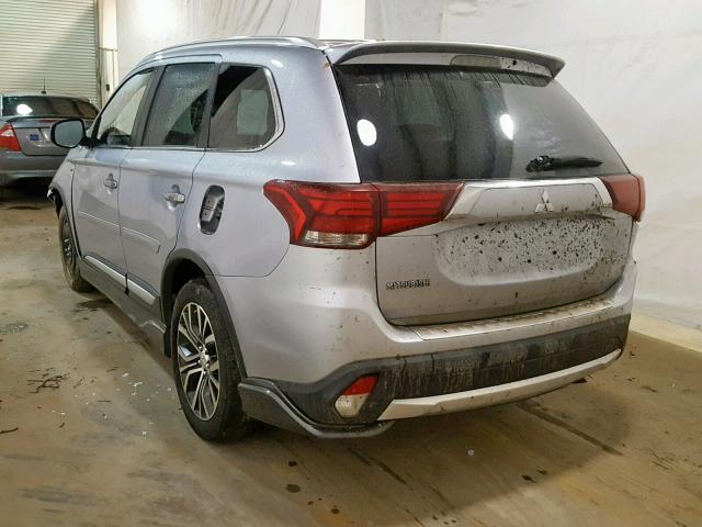 JA4JZ4AXXHZ037359 - 2017 MITSUBISHI OUTLANDER SILVER photo 3