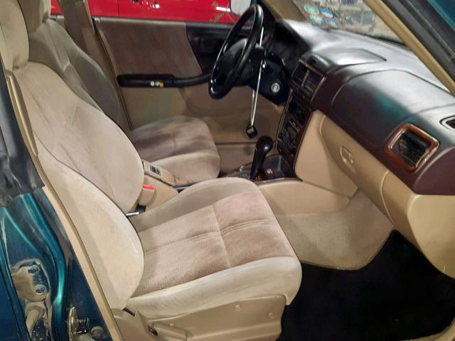 JF1SF65591H703443 - 2001 SUBARU FORESTER S GREEN photo 5
