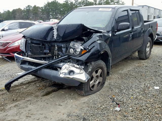 1N6AD07W28C430980 - 2008 NISSAN FRONTIER C BLACK photo 2