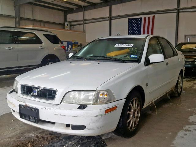 YV1VS27583F996110 - 2003 VOLVO S40 1.9T WHITE photo 2