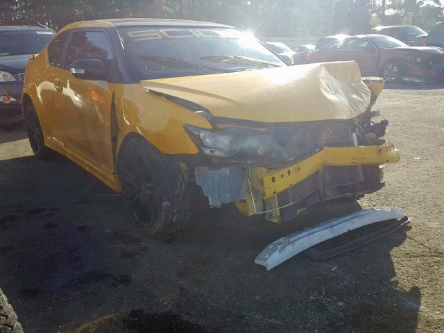 JTKJF5C73C3023955 - 2012 TOYOTA SCION TC ყვითელი ფოტო 1