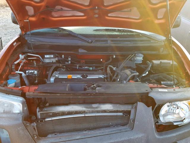 5J6YH28664L035947 - 2004 HONDA ELEMENT EX ORANGE photo 7