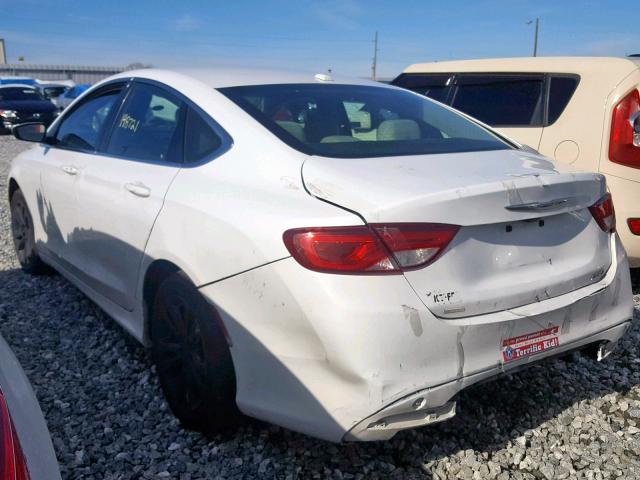 1C3CCCAB4FN659611 - 2015 CHRYSLER 200 LIMITE WHITE photo 3