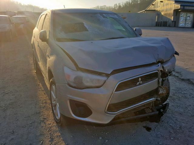 4A4AP3AU7FE035772 - 2015 MITSUBISHI OUTLANDER SILVER photo 1