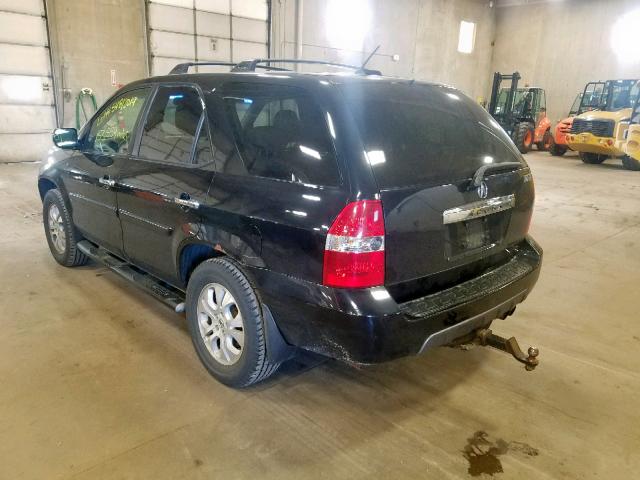 2HNYD18983H540755 - 2003 ACURA MDX TOURIN BLACK photo 3