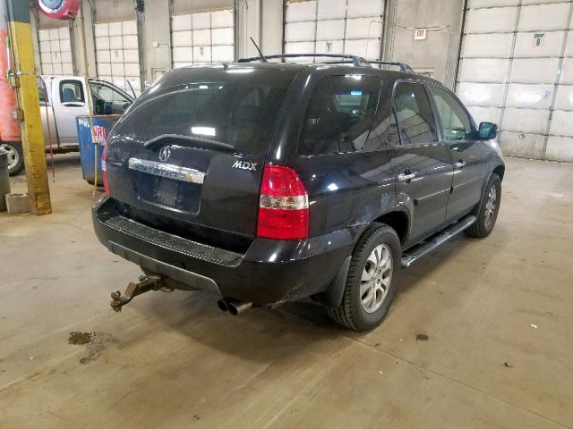 2HNYD18983H540755 - 2003 ACURA MDX TOURIN BLACK photo 4