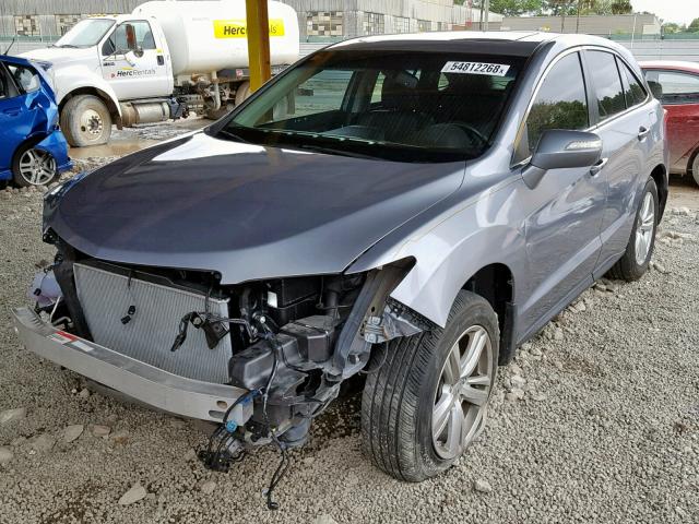 5J8TB3H31DL005611 - 2013 ACURA RDX BASE GRAY photo 2