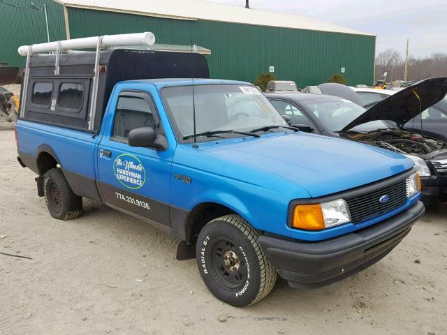 1FTCR10A2TTA19511 - 1996 FORD RANGER BLUE photo 1