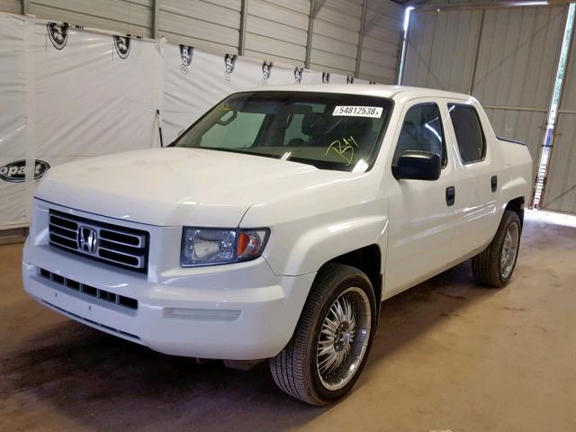 2HJYK16298H517411 - 2008 HONDA RIDGELINE WHITE photo 2