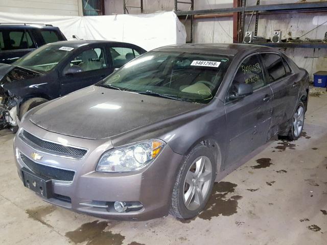 1G1ZB5EB9AF305691 - 2010 CHEVROLET MALIBU LS 灰色 照片 2