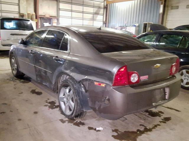 1G1ZB5EB9AF305691 - 2010 CHEVROLET MALIBU LS 灰色 照片 3