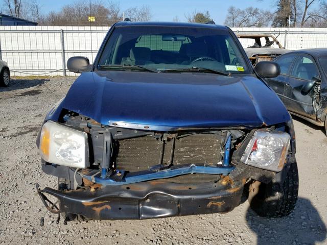 1GKDT13S832397921 - 2003 GMC ENVOY BLUE photo 9