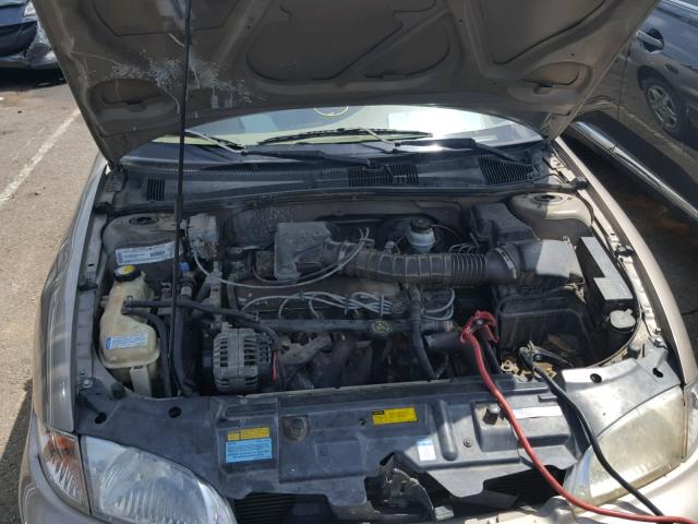 1G1JF524817208564 - 2001 CHEVROLET CAVALIER L GOLD photo 7