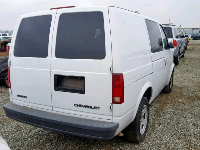 1GCDM19X43B139973 - 2003 CHEVROLET ASTRO WHITE photo 4