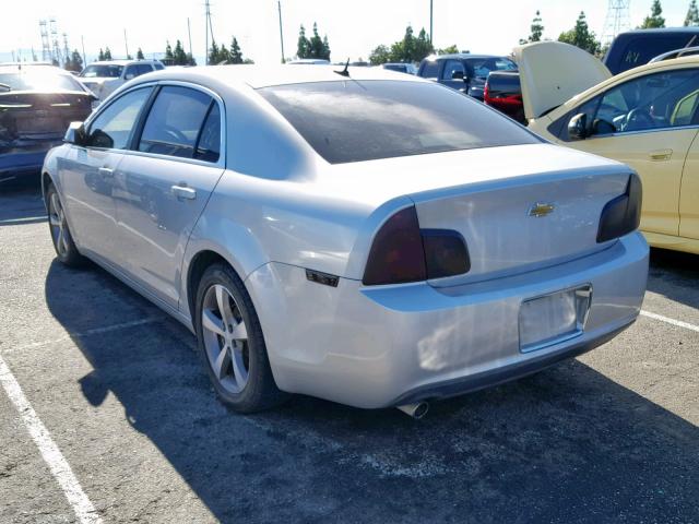 1G1ZJ57B19F120319 - 2009 CHEVROLET MALIBU 2LT SILVER photo 3