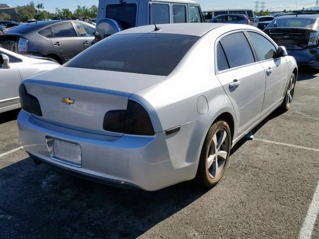 1G1ZJ57B19F120319 - 2009 CHEVROLET MALIBU 2LT SILVER photo 4