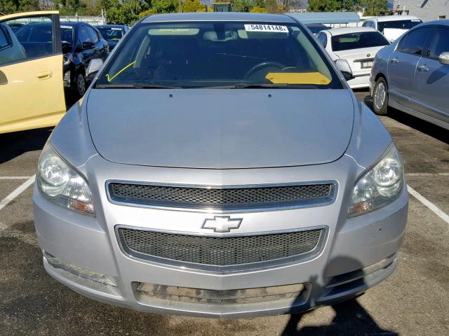 1G1ZJ57B19F120319 - 2009 CHEVROLET MALIBU 2LT SILVER photo 9