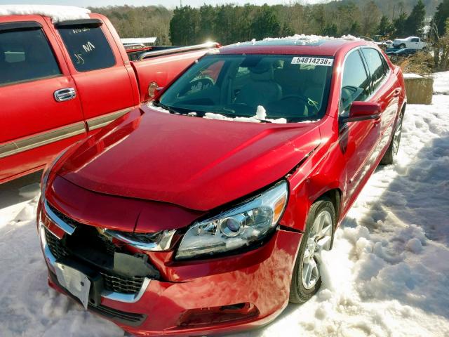 1G11C5SL4EF242223 - 2014 CHEVROLET MALIBU 1LT RED photo 2