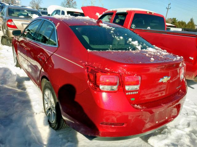 1G11C5SL4EF242223 - 2014 CHEVROLET MALIBU 1LT RED photo 3
