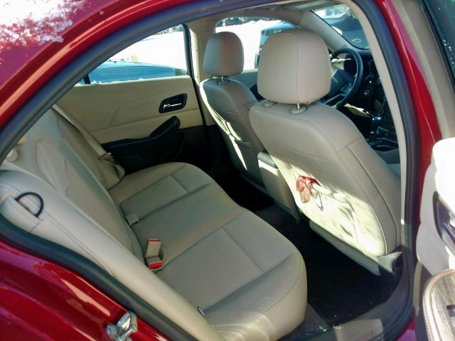 1G11C5SL4EF242223 - 2014 CHEVROLET MALIBU 1LT RED photo 6