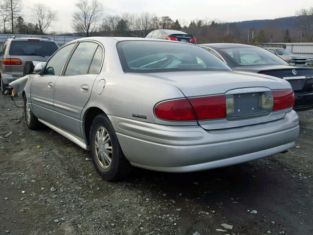 1G4HP54KX24122752 - 2002 BUICK LESABRE CU SILVER photo 3