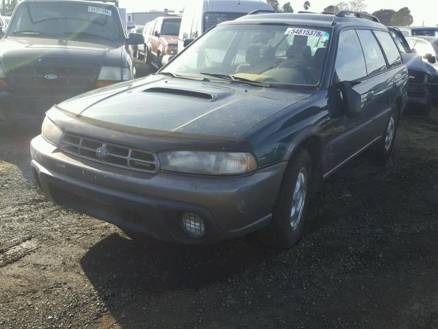 4S3BG6851V6601297 - 1997 SUBARU LEGACY OUT GREEN photo 2