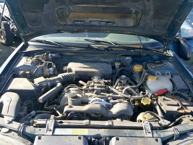 4S3BG6851V6601297 - 1997 SUBARU LEGACY OUT GREEN photo 7