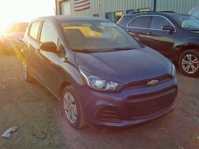 KL8CB6SA4HC713812 - 2017 CHEVROLET SPARK LS GRAY photo 1