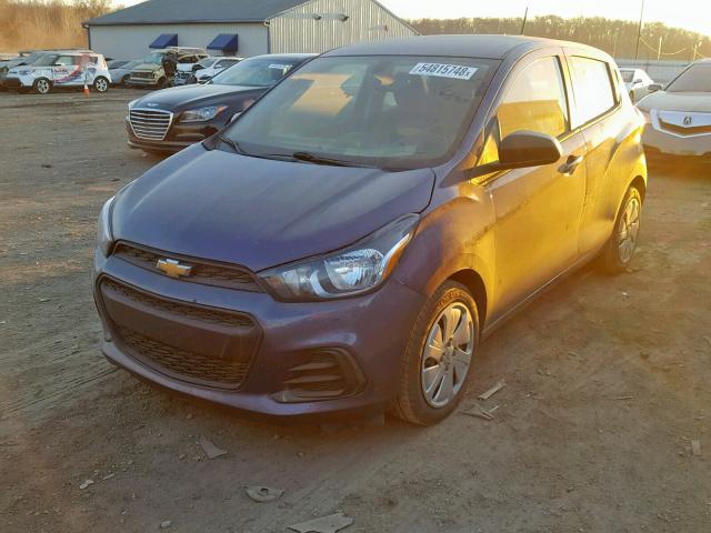 KL8CB6SA4HC713812 - 2017 CHEVROLET SPARK LS GRAY photo 2