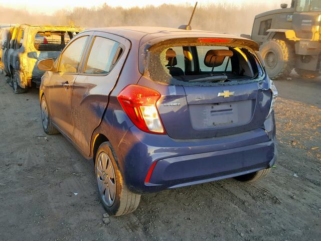 KL8CB6SA4HC713812 - 2017 CHEVROLET SPARK LS GRAY photo 3