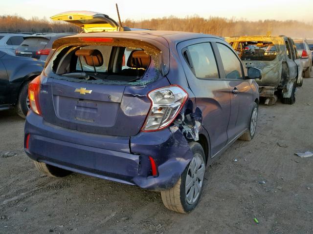 KL8CB6SA4HC713812 - 2017 CHEVROLET SPARK LS GRAY photo 4