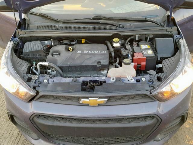 KL8CB6SA4HC713812 - 2017 CHEVROLET SPARK LS GRAY photo 7