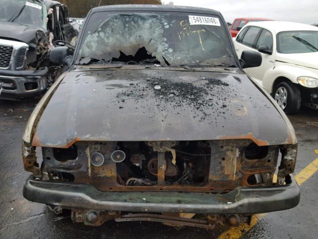 1FTYR10D04PA26578 - 2004 FORD RANGER BLACK photo 9