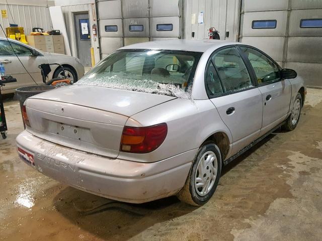 1G8ZF52821Z332633 - 2001 SATURN SL GRAY photo 4