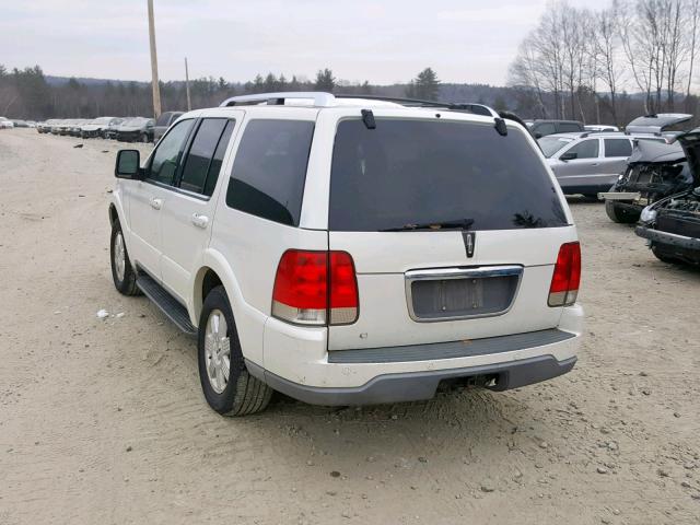 5LMEU88H04ZJ42068 - 2004 LINCOLN AVIATOR 白色 照片 3