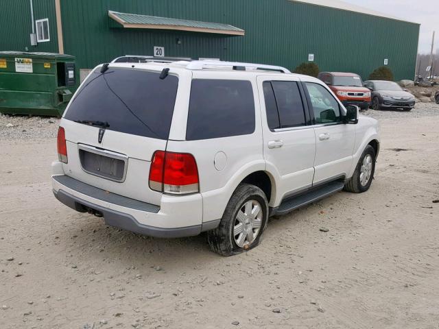 5LMEU88H04ZJ42068 - 2004 LINCOLN AVIATOR 白色 照片 4